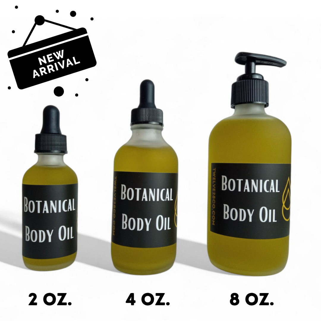 ORGANIC BOTANICAL BODY OIL - ALL PURPOSE - ALL BODY PARTS