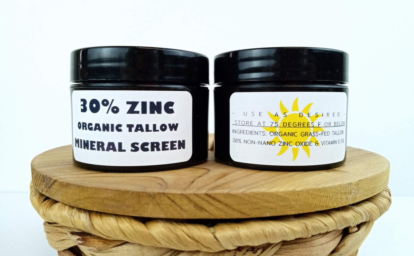 30% ZINC OXIDE TALLOW MINERAL CREAM 2 oz.