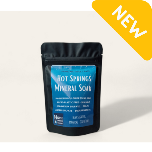 HOT SPRINGS MINERALS - BATH SOAK