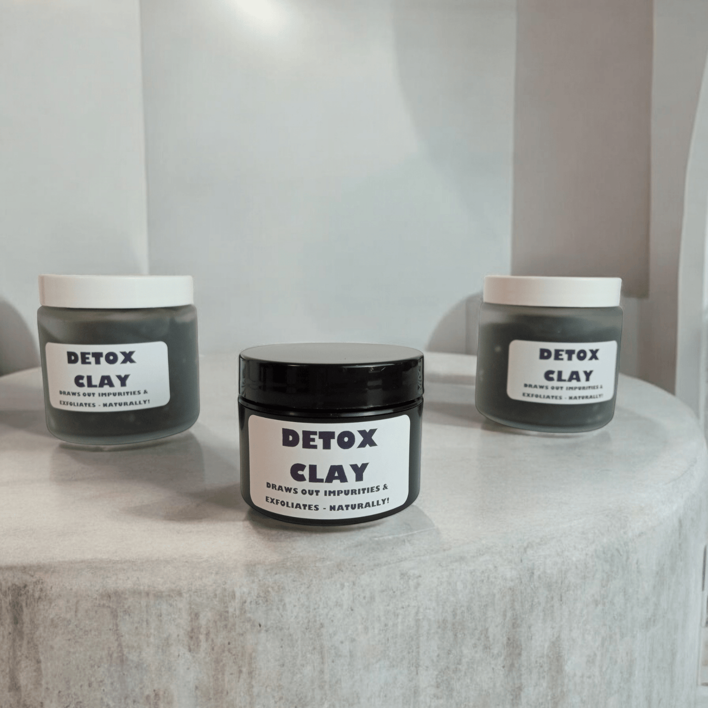 DETOX CLAY - BENTONITE CLAY WITH WITCH HAZEL - FOR: BUG BITES - POISON IVY // RASHES & MORE 2 oz. - TWELVE28CO