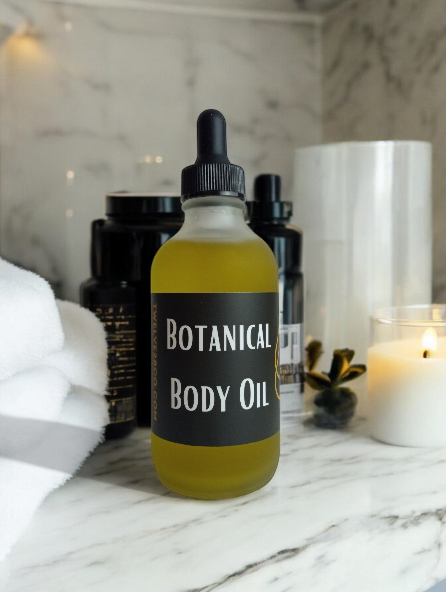 ORGANIC BOTANICAL BODY OIL - ALL PURPOSE - ALL BODY PARTS - TWELVE28CO