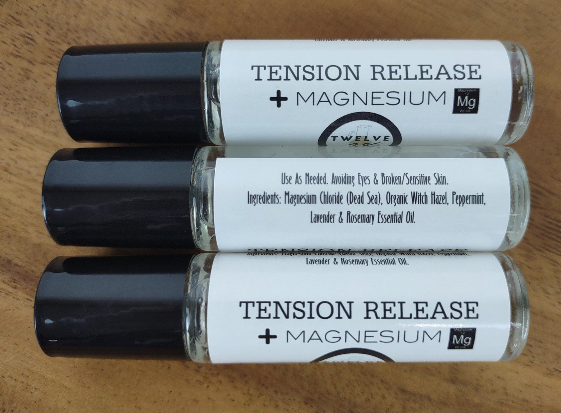 Tension Release Magnesium Roller - Formerly Elder N Honey Co. Original Tension Release Roller - TWELVE28CO